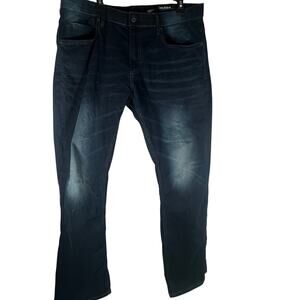 Buffalo David Bitten Ash-x Basic Skinny Stretch Dark Blue Denim Jeans 38 x 32